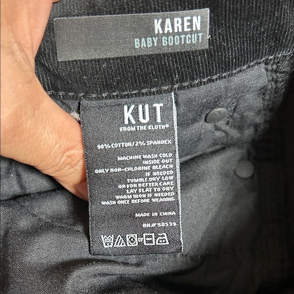 Kut from the Kloth Dark Boot Cut Jeans - Picture 12 of 12